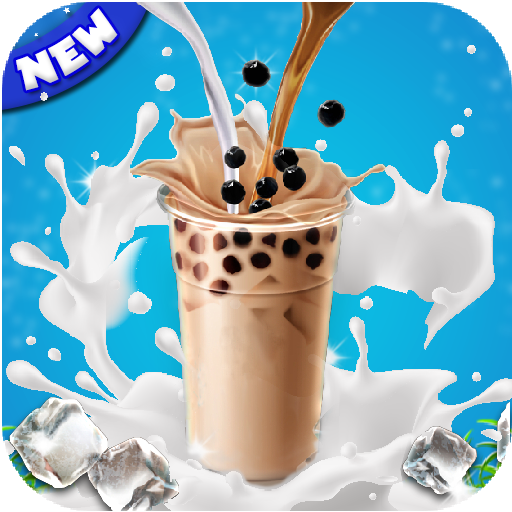 Make Thai Tea Milk Bubble Game icon