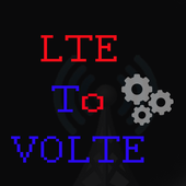 LTE to VoLTE converter icon