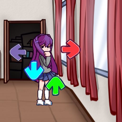 Doki Doki FNF music mod icon