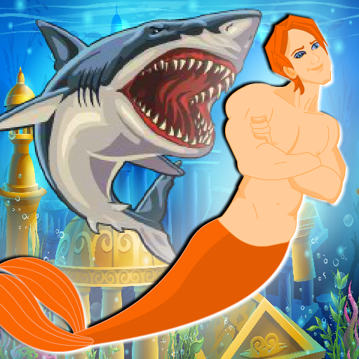 Merman Shark Attack icon