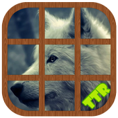 wolves Sliding Puzzle icon