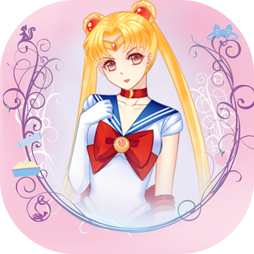 Anime dress up theme icon