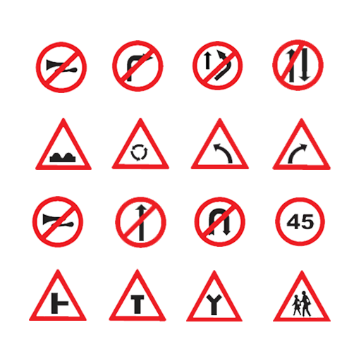 Driving theory test - Traffic signals test icon