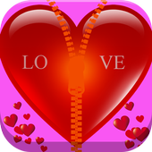 Heart Love Locked Screen أيقونة