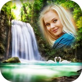 Water Fall Photo Frame icon