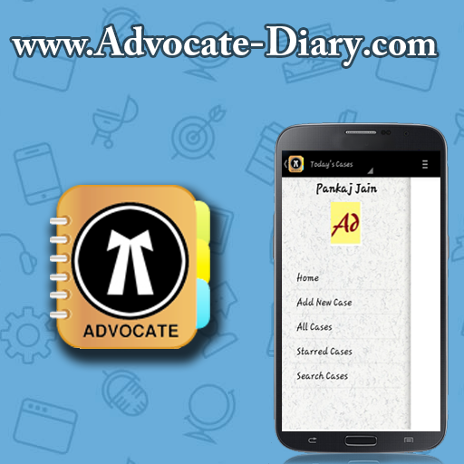 Advocate Diary Case Tool  Free icon