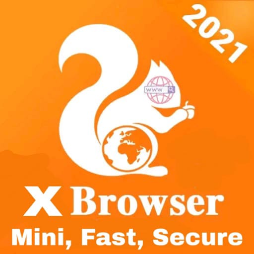 New X Browser 2021 - Mini, Fast &amp; Secure أيقونة