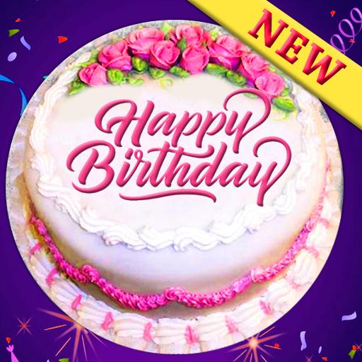 Write Name on Birthday Cake icon