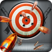 Sniper shooting king icon