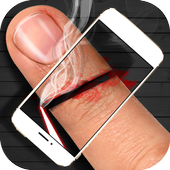 Laser Cut Fingers Joke icon