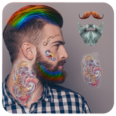 Men Hair Style 📷 Photo Editor icon