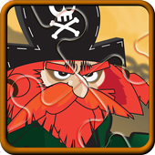 Pirate Puzzle Games for Kids icon