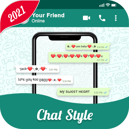 Stylish Fonts &amp; Keyboard Chat Styles for Whatsapp icon