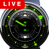 Green Magic Clock LWP icon