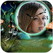 Photo Clock Live Wallpaper icon