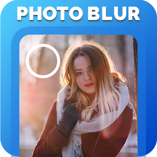 photo editor - picture blur background icon