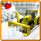 Christmas Snow Blower Sim icon