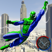SuperHero Spider Rope Hero Counter Gangstar Crime icon