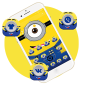 Cartoon Minions Wallpaperer  Theme icon