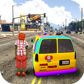 Gangster Crime - Crazy Clown Simulator icon