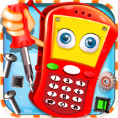 Kid Mobile Phone Games Repairing иконка