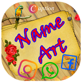 Name Art for Instagram &amp; Facebook Status Captions icon