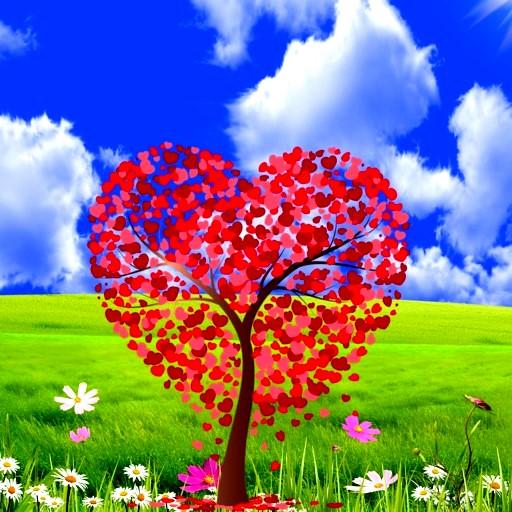 Nature Live Wallpaper - Ripple touch effects icon