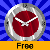 Japan Flag Clock icon