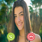Charli damelio fake call prank icon