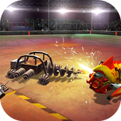 Robot Car Fighting : Minibots 3D Demolition icon