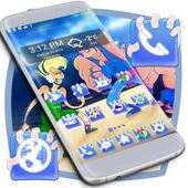 Funny Cartoon Launcher Theme icon