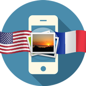 French and English - Illustrated Expressions icon