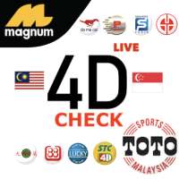 Live 4D Results Check 4D (Magnum & Toto)