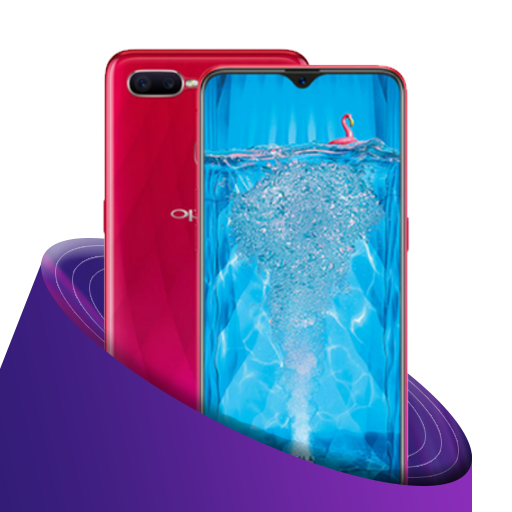 Theme for OPPO F9: launcher theme and HD Wallpaper icon