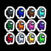 Autocollants Créateur de Among us icon