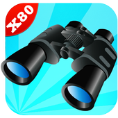 Binoculars - High zoom camera icon