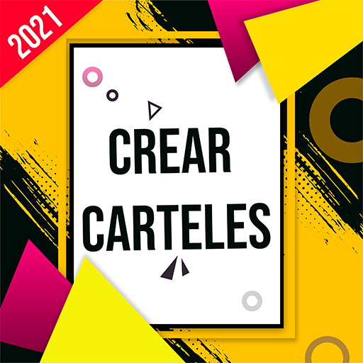 Crear carteles poster publicidad icon