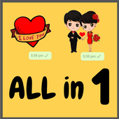 WAStickerapps All in one icon