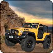 Offroad Dangerous jeep drive