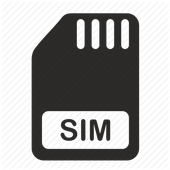 SIM Card info icon