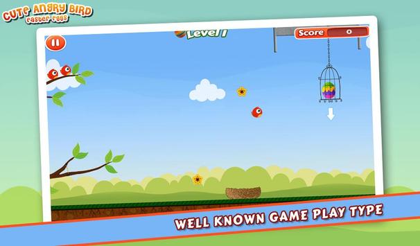 Cute Angry Bird : Eggs screenshot 13