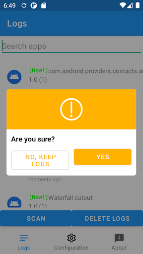 App Logs screenshot 7