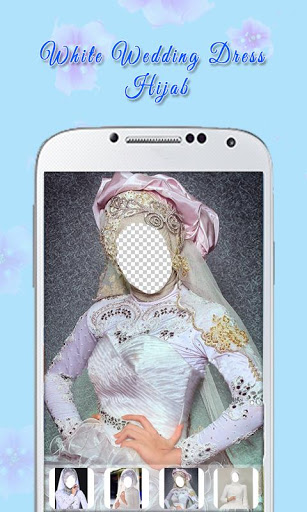 White Wedding Dress Hijab screenshot 5