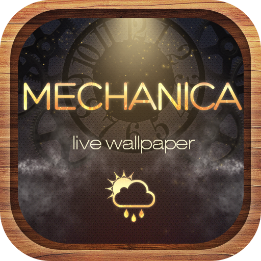 Mechanica clock live wallpaper icon