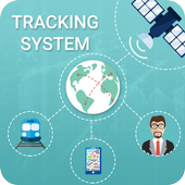 Location tracker: Universal location tracking app icon