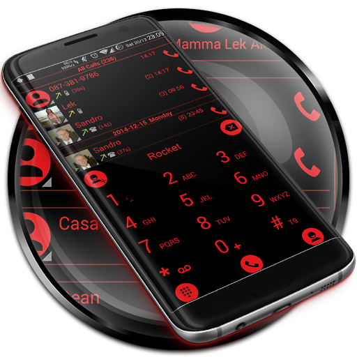 Theme for Drupe and RocketDial and ExDialer BRed icon