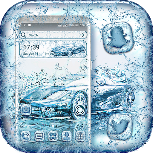 Water Car Launcher Theme icon