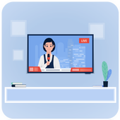 Live TV Channel Free आइकन