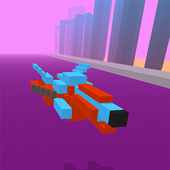 Hover Rush - Voxel Craft icon
