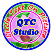 Circle Text On Picture icon